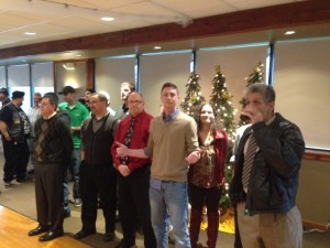 The reverse raffle finalists-- Congratulations to Pete Shanfelt, our grand prize winner!